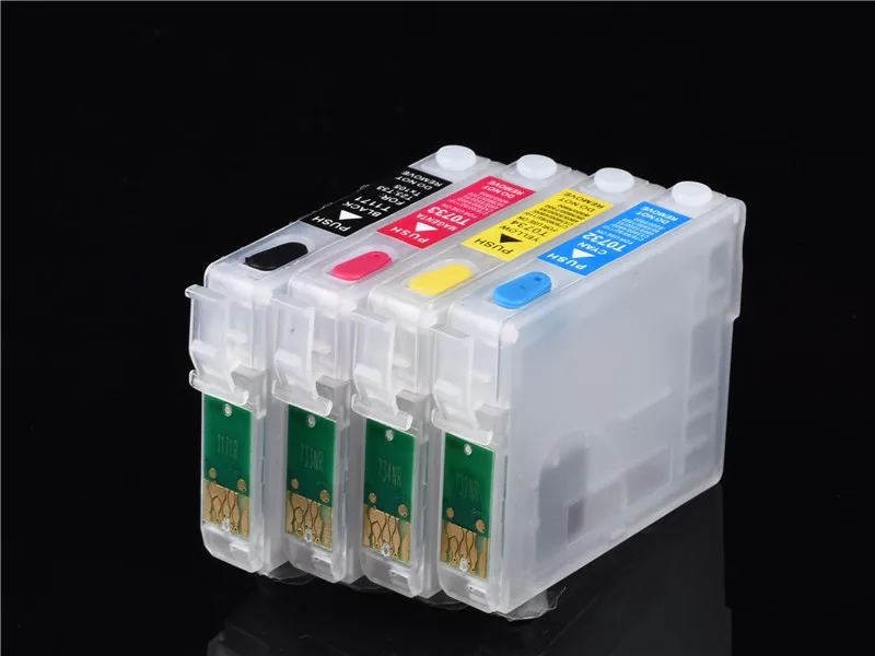 T1171 T0732N T0734N многоразового картриджа с постоянным чип для Epson Stylus T23 T24 TX105
