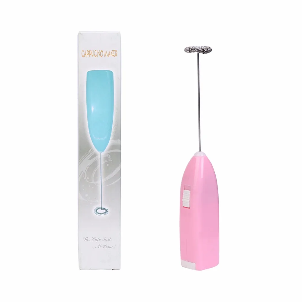 

Mini Egg Beater Electric Hand-held Milk Coffee Frother Mixer Kitchen Foamer Tool Blender