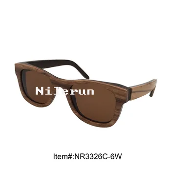 

unisex multi layer wood frame sunglasses
