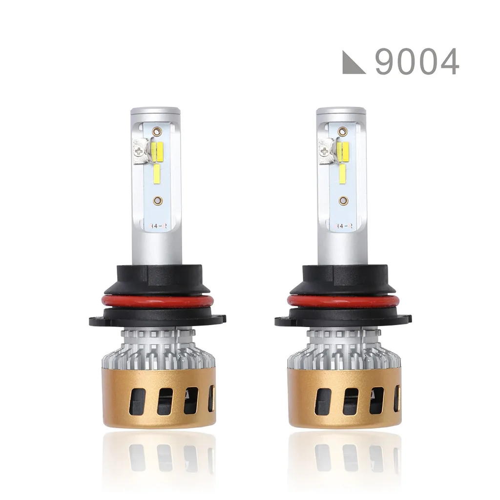 

CARPRIE 1 Pair 9004 LED Headlight Conversion Kit Car Beam Bulb Yellow Driving Lamp 9V-36V 6000K 36W 4000Lumen Per Lamp 9041010