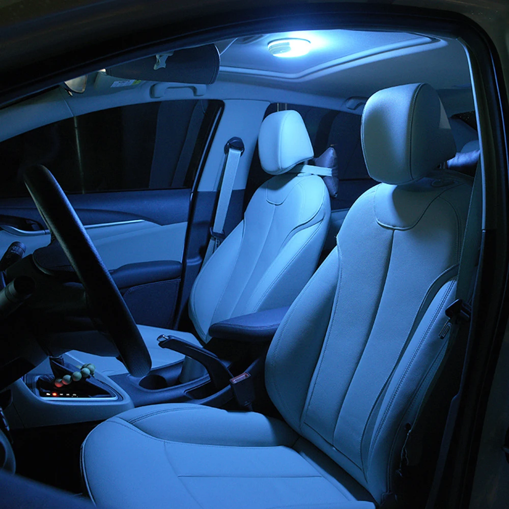 Портативный потолочный светильник для чтения на крыше автомобиля, магнитный светодиодный светильник, зарядка через usb, Белый/Синий, два светильника, цветной светильник для чтения 5