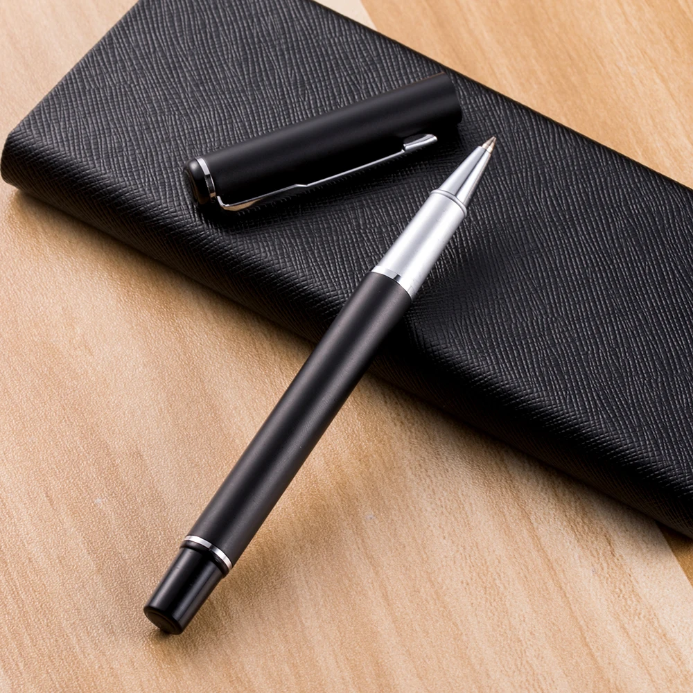 1 шт. Новая металлическая шариковая ручка, гелевая ручка, школьные принадлежности, офисные подарки, деловая ручка