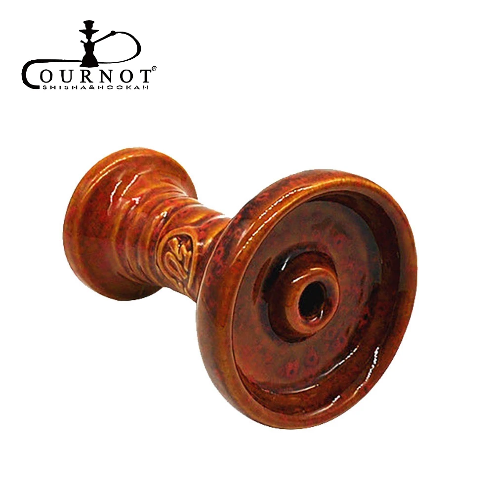 Керамическая чаша для кальяна COURNOT с одним отверстием кальяна|bowl hookah|ceramic ceramicceramic