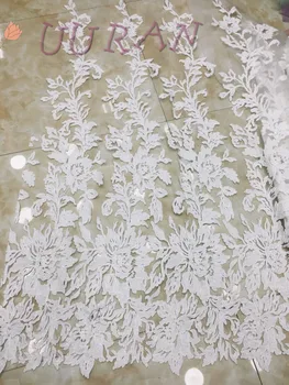 

Romantic African Lace Bridal Net Lace High Quality Nigerian French tulle Lace Fabric