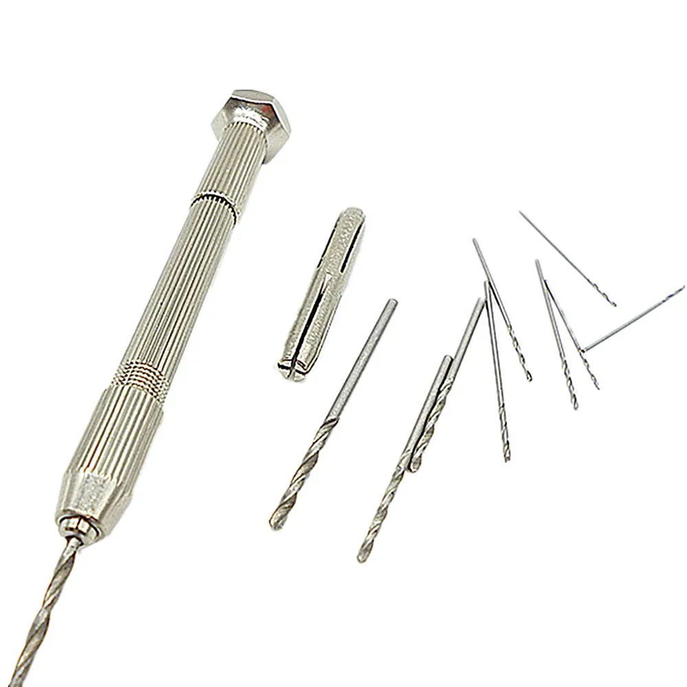 Hand Twist Drill Jewelers Sliding Drilling Spiral Tool with drill