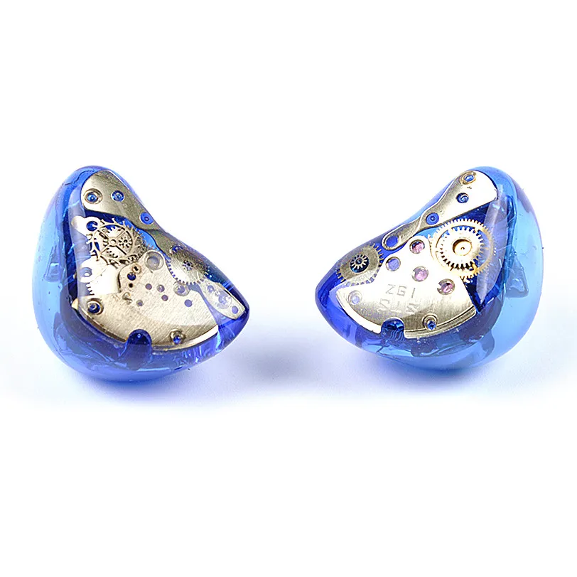 Wooeasy 3BA+1DD Gear in Ear Earphone Custom Made Hybrid Around Ear Earphone With MMCX Plated Earphone