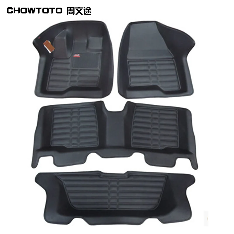 CHOWTOTO Custom Special Car Floor Mats For Toyota Land Cruiser Prado 7