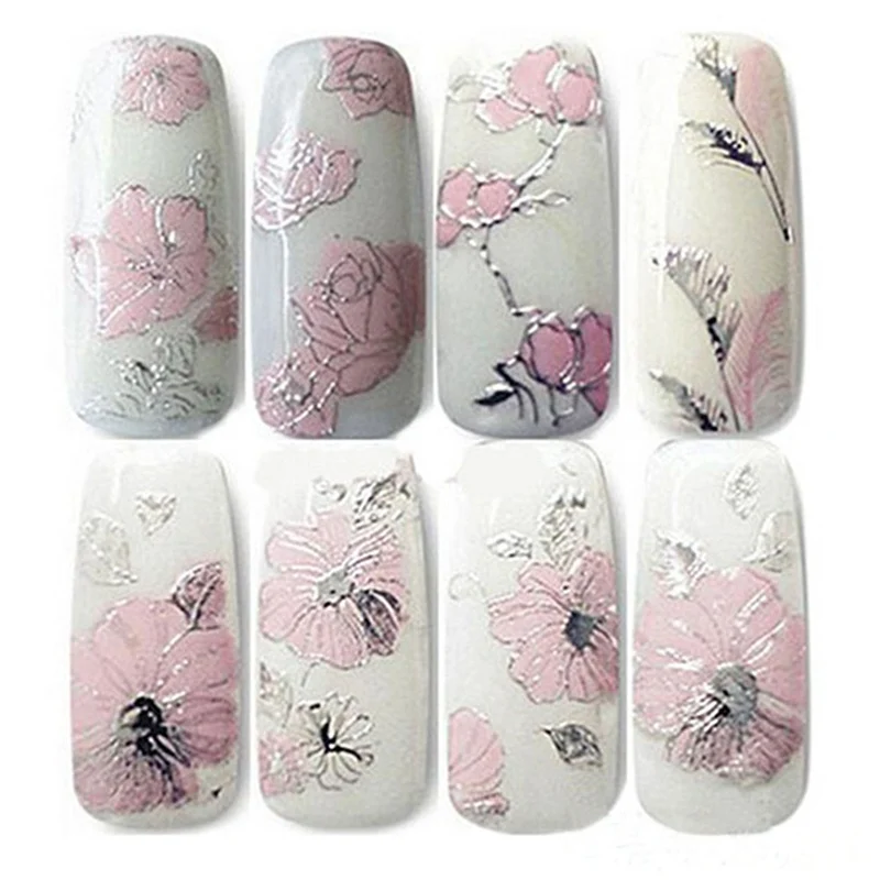 

Chinese Style Nail Art Sticker Nail Polish Sticker Applique 3D Water Transfer Decals Nail Manicure Decoration Tools