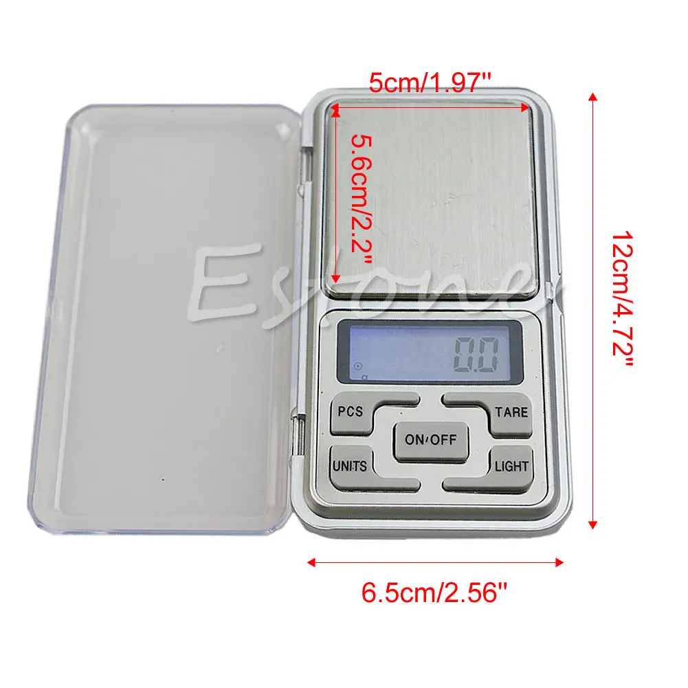 500 г 0,1 г цифровые карманные весы ювелирные изделия точность вес электронные весы A14_20
