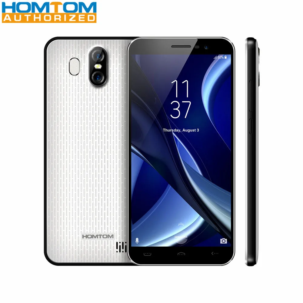 

HOMTOM S16 3G Smartphone Android 7.0 MTK6580 Quad-core 1.3GHz 2GB RAM 16GB ROM Mobile Phone 8.0MP+13.0MP