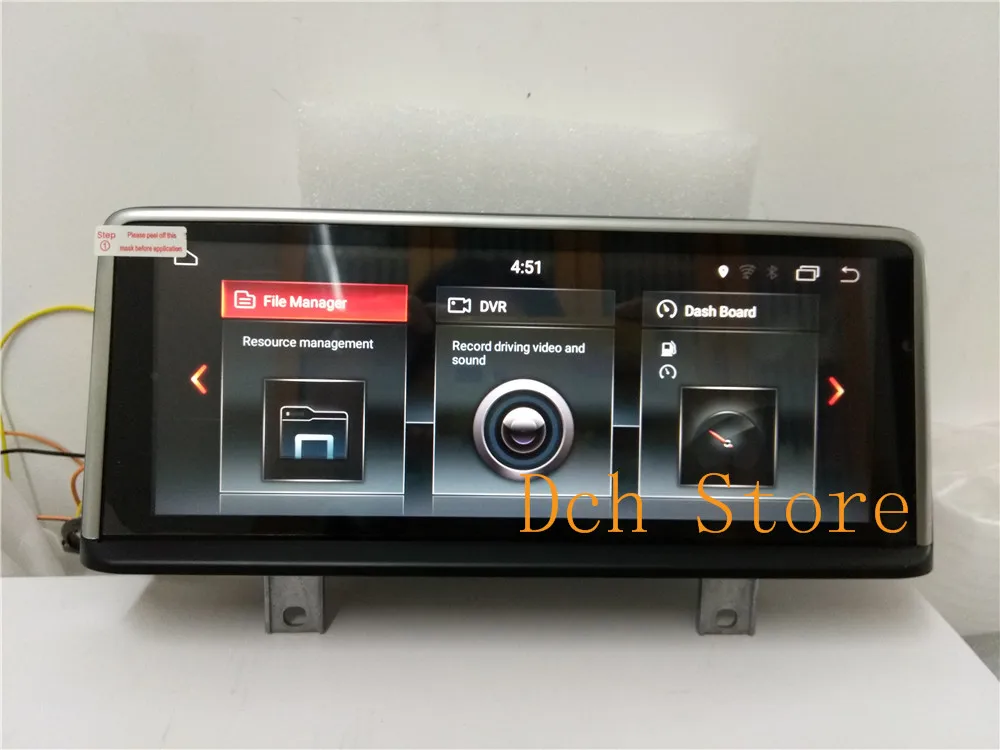 10,25 дюймов Android 9,0 автомобильный dvd-плеер gps навигация для BMW F30 F31 F32 F33 F36 2010- carplay 32G rom Радио Стерео PX6 ID7