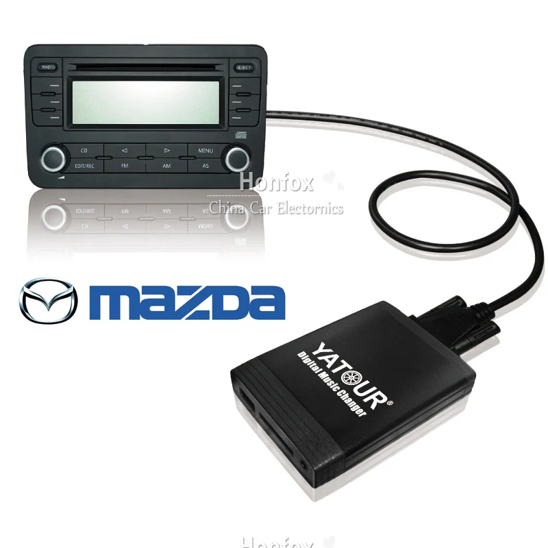 Yatour YT-M06 АВТОМОБИЛЕЙ Digital music changer Для mazda 3 5 6 cx-7 mpv 2003-2008 Автомобиль MP3 интерфейс USB SD