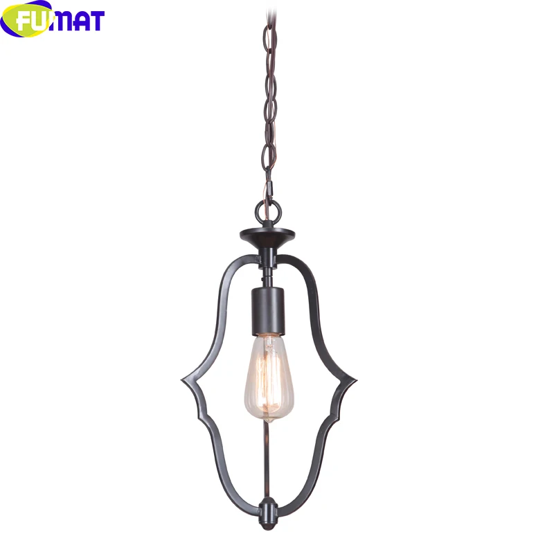 

FUMAT One-head Export Brand Original Single Pendent Light Iron-art Hallway Dining Room Lamp Vestibule Light With Edison Bulb