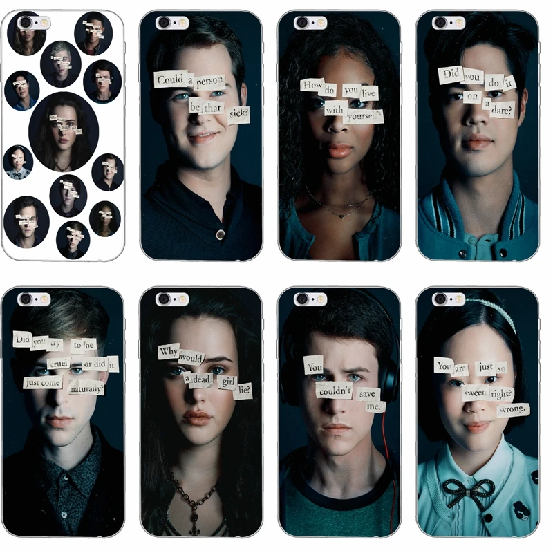 

tv 13 Thirteen Reasons Why Season 1 Silicone Soft phone case For iPhone 4 4s 5 5s 5c SE 6 6s plus 7 7plus 8 8plus X
