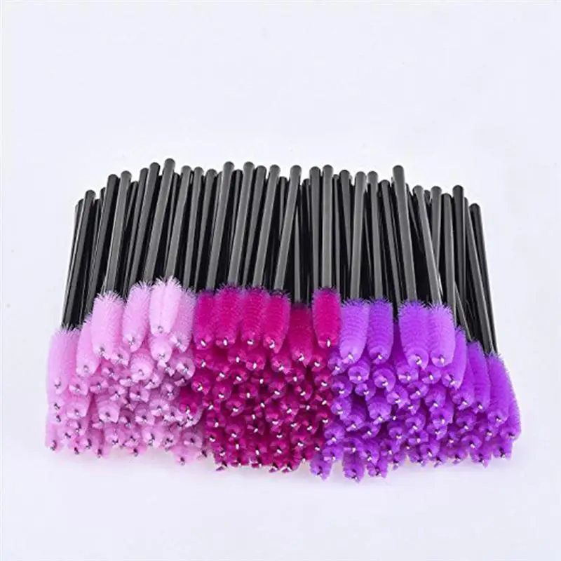 1 упаковка разноцветные одноразовые аппликаторы для макияжа|mascara wands|disposable mascara