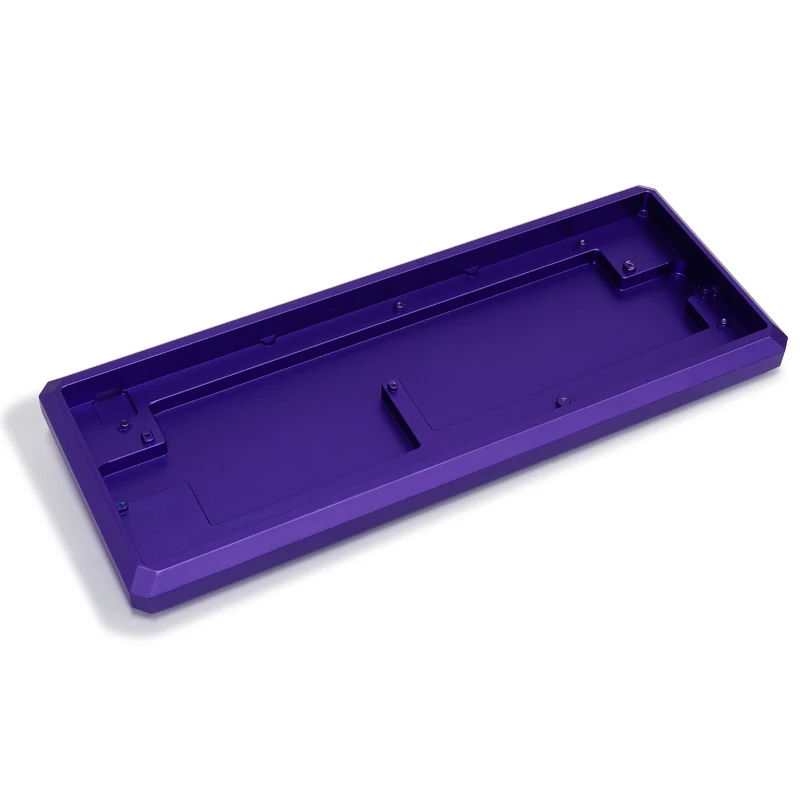 Diamond 60/% CNC Anodized Aluminium case Acrylic Case for 60/% 64 Mechanical Keyboard for GH60 Bluetooth Gk61 GK64 DZ60 YD60MQ