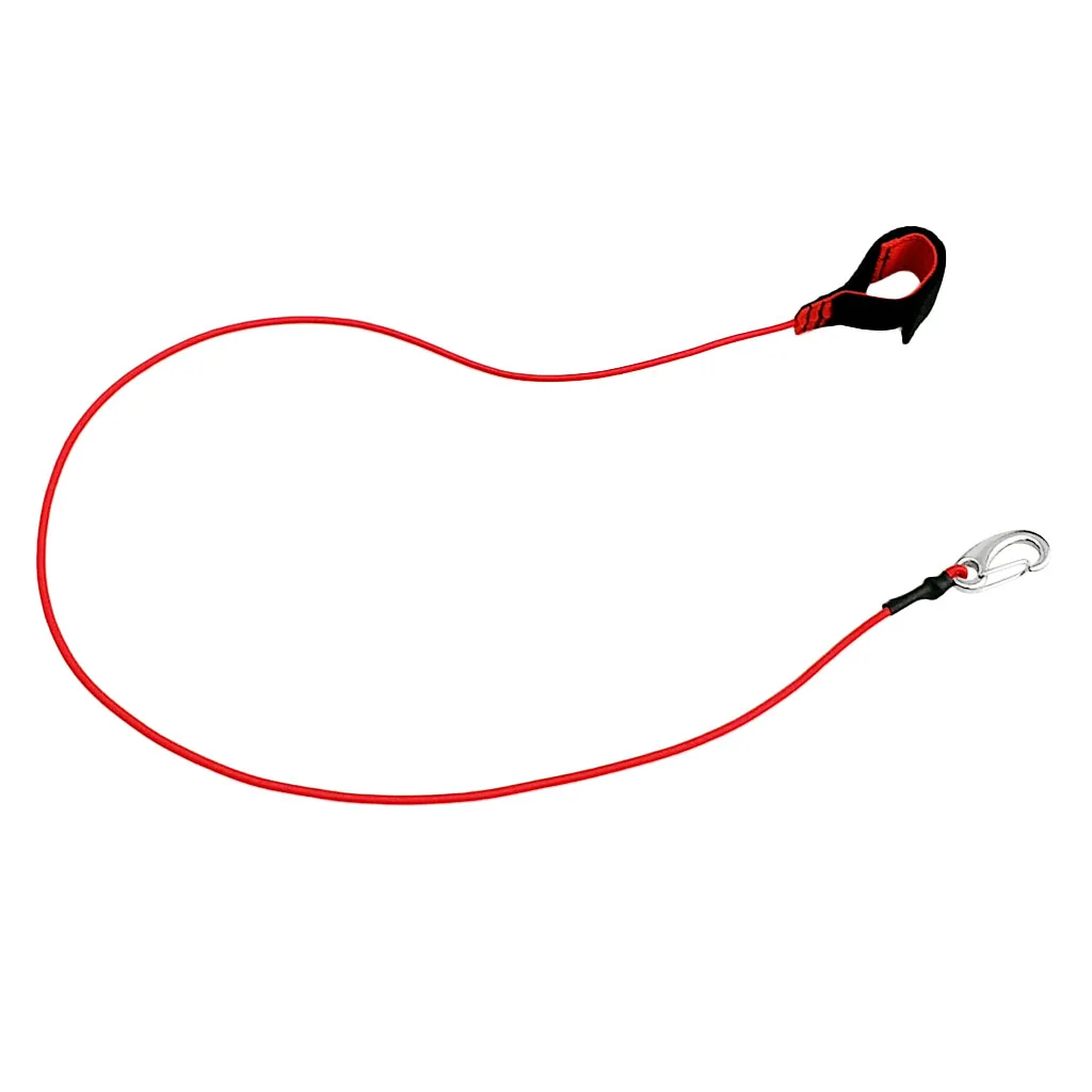 Kayak Canoe SUP Paddle Leash Surfboard Rope Safety Tether Rowing Boat Fishing Rod Holder Lanyard Carabiner Hook Paddle Board