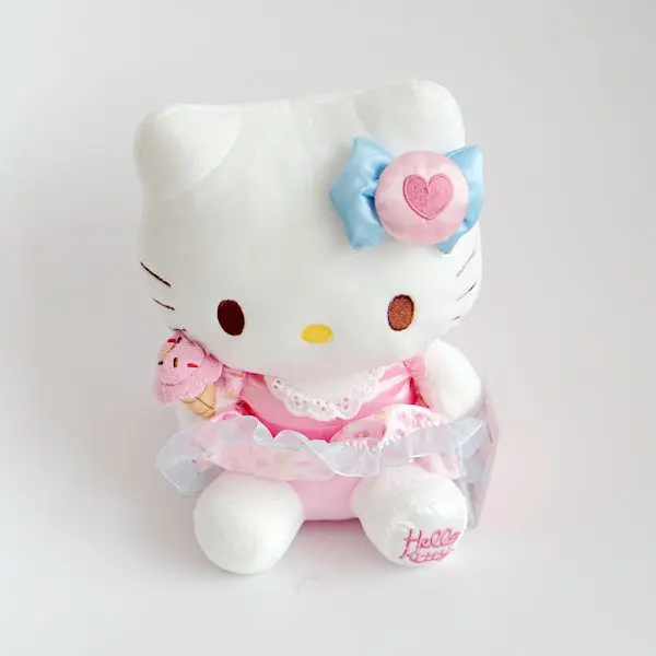 Милый мультфильм My Melody Грипсы желтая утка hello kitty Фартук плюшевая игрушка кошки