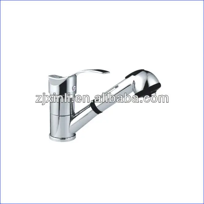 Wholesale Luxury Brass Pull Out Faucet, Kitchen Pull Out Mixer, Pull