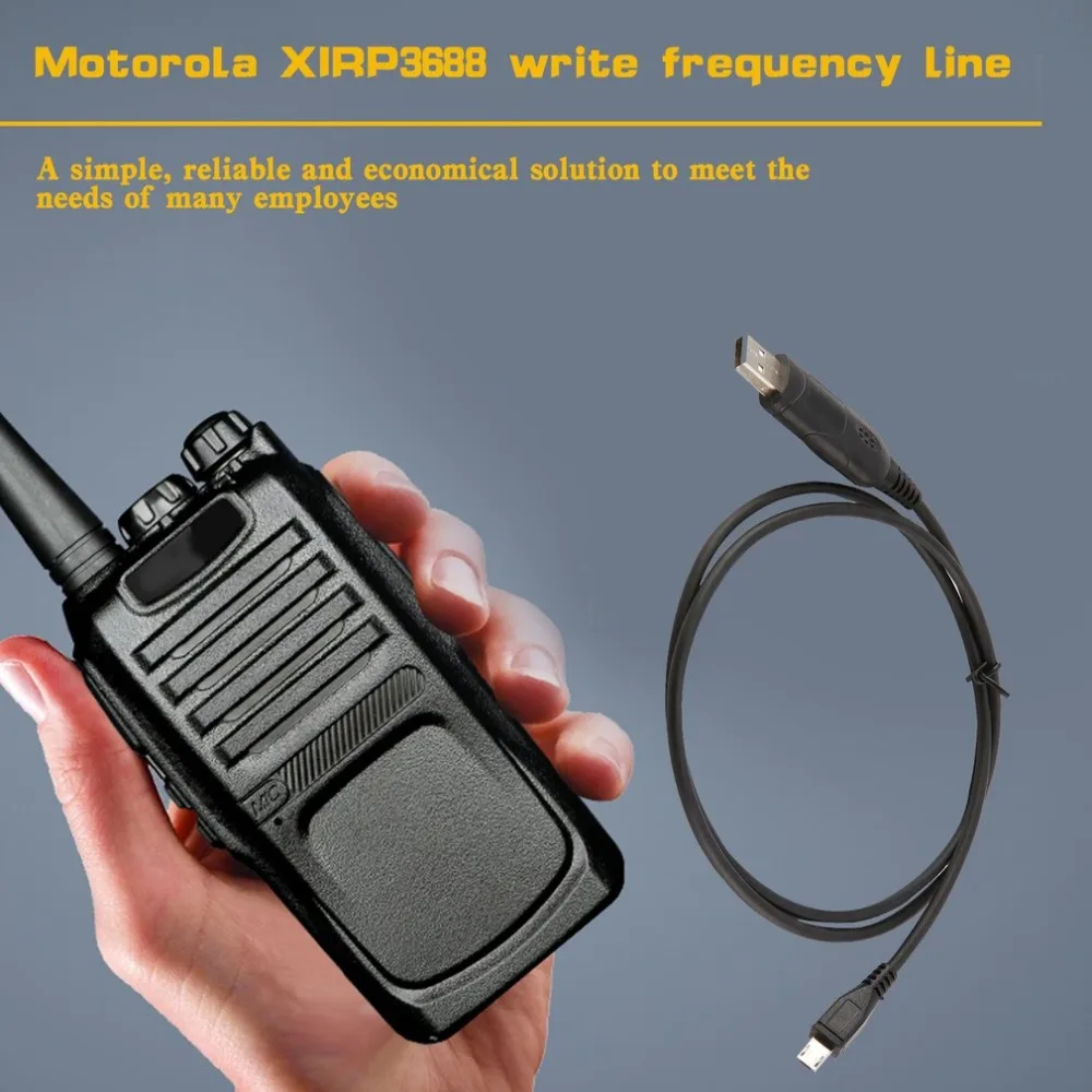 

USB Programming Cable For Motorola XIR P3688 DEP450 DP1400 Walkie Talkie