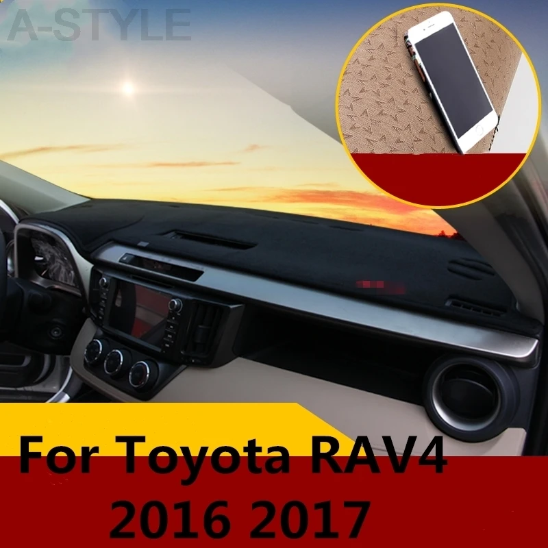 Для Toyota RAV4 RAV 4 центральная консоль приборная панель солнцезащитный коврик Украшение интерьера автомобильные аксессуары