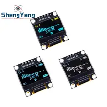 0,96 дюймовый OLED 4PIN 7PIN IIC Серийный белый дисплей модуль 128X64 IEC SSD1306 12864 плата с ЖК-экраном для Arduino