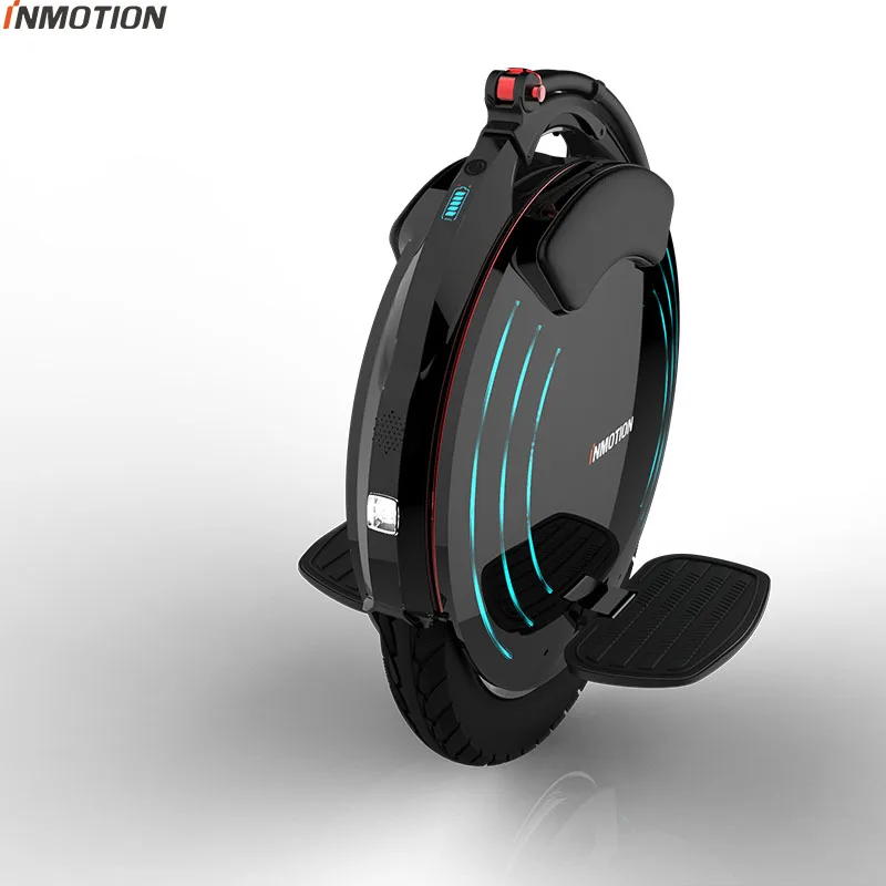 INMOTION V10 Электрический Одноколесный самокат Одноколесный балансировочный мотор 1800 Вт, аккумулятор 650 Вт/ч, максимальная скорость 400 км/ч, App bluebooth