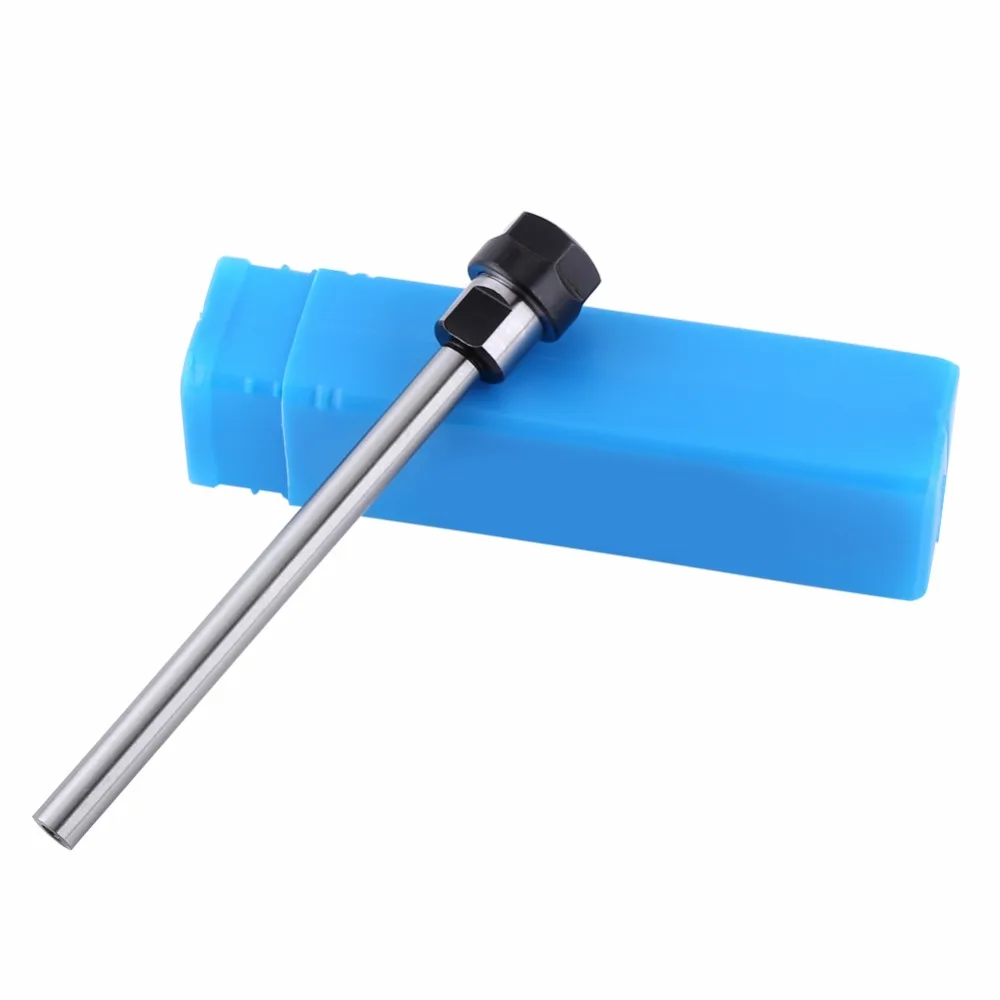 

ER11 Collet Chuck Holder 100L Straight Shank Extension Lathe Rod Metal CNC Milling Cutter Lathe Rod Tools Holder Chuck