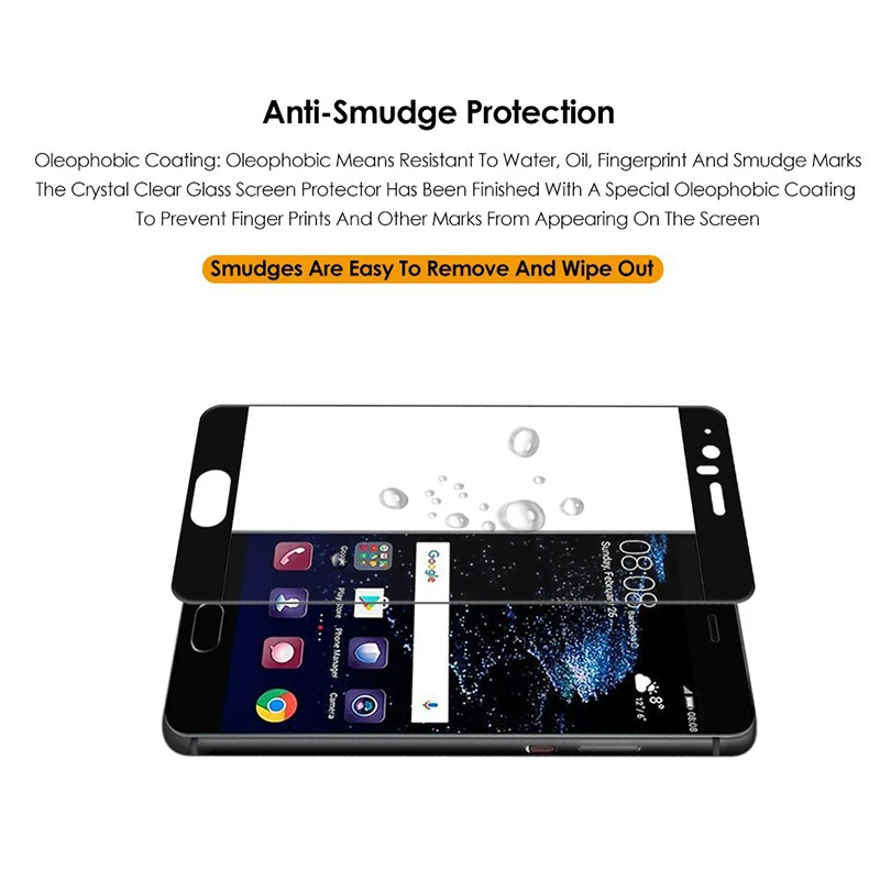 Ультратонкое закаленное стекло Suntaiho защитная пленка для Huawei P10 plus 9H HD Full Cover