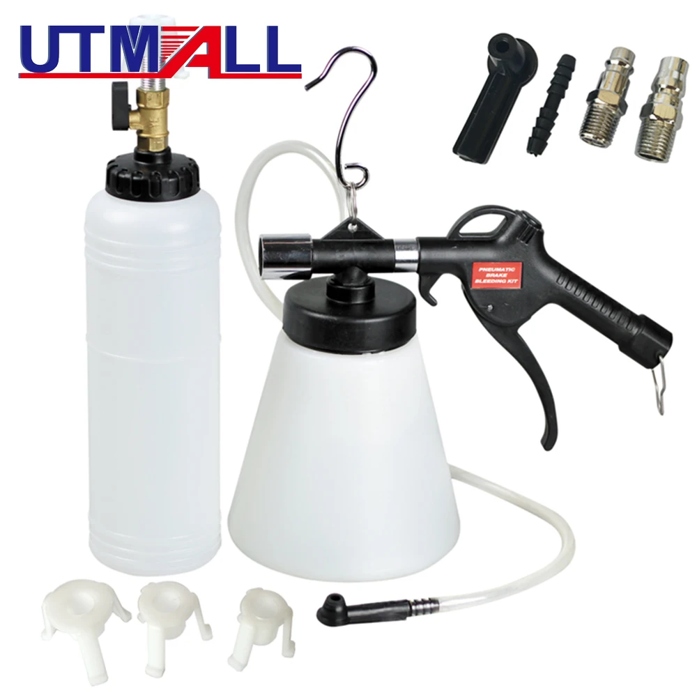 Pneumatic Brake Fluid Bleeder Brake Bleeding Tool For Cars, Trucks