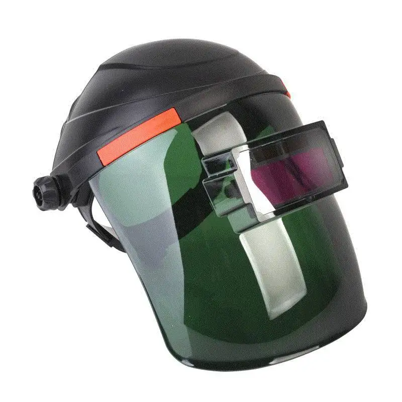 

Head-mounted mask, argon arc welding, protective mask