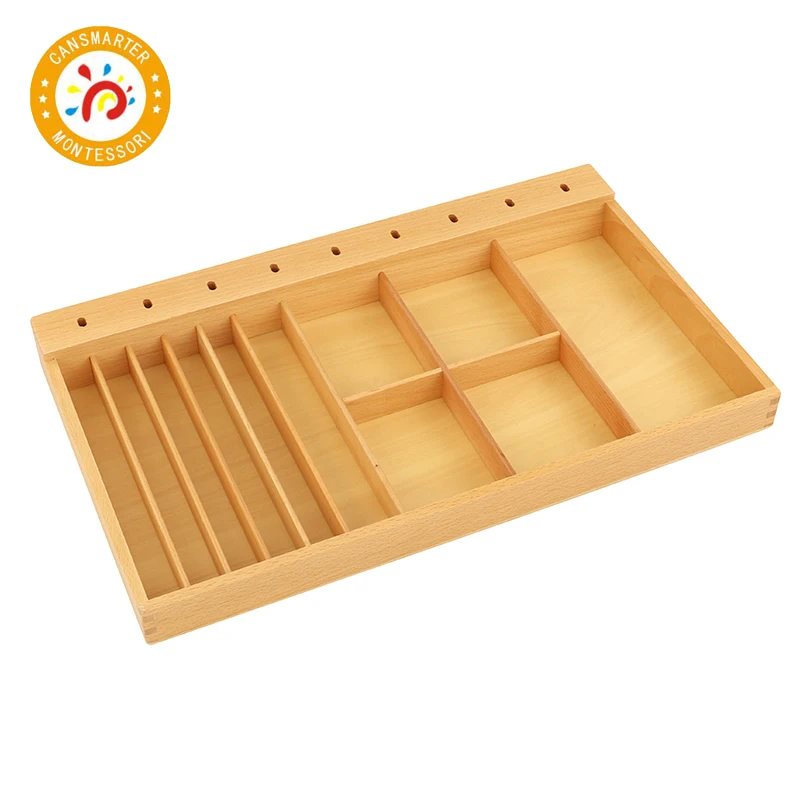  Montessori Material Wooden Glue and Paste Box Teaching Aids Storage Box Home Classroom Children Toy - 33037864972