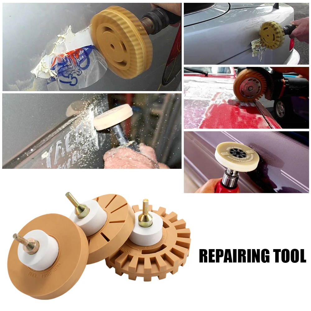 Rubber Universal Eraser Wheel Strip Off Wheel Pinstripe Double Sided Adhesive Vinyl Decal Graphic Removal Tool Repairing Tool Rubber Universal Eraser Wheel Strip Off Wheel Pinstripe Double Sided Adhesive Vinyl Decal Graphic Removal Tool Repairing Tool