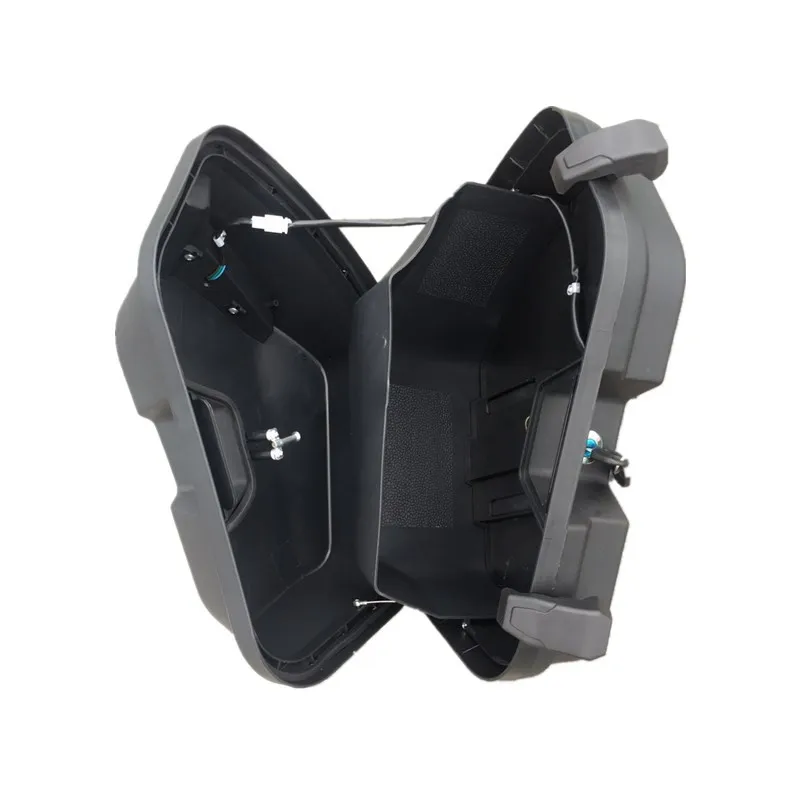 

Modified Motorcycle nvx aerox led sidebox Luggage Tank Tail Tool Bag Hard Case Saddle Bags For Yamaha nvx155 aerox155 L155
