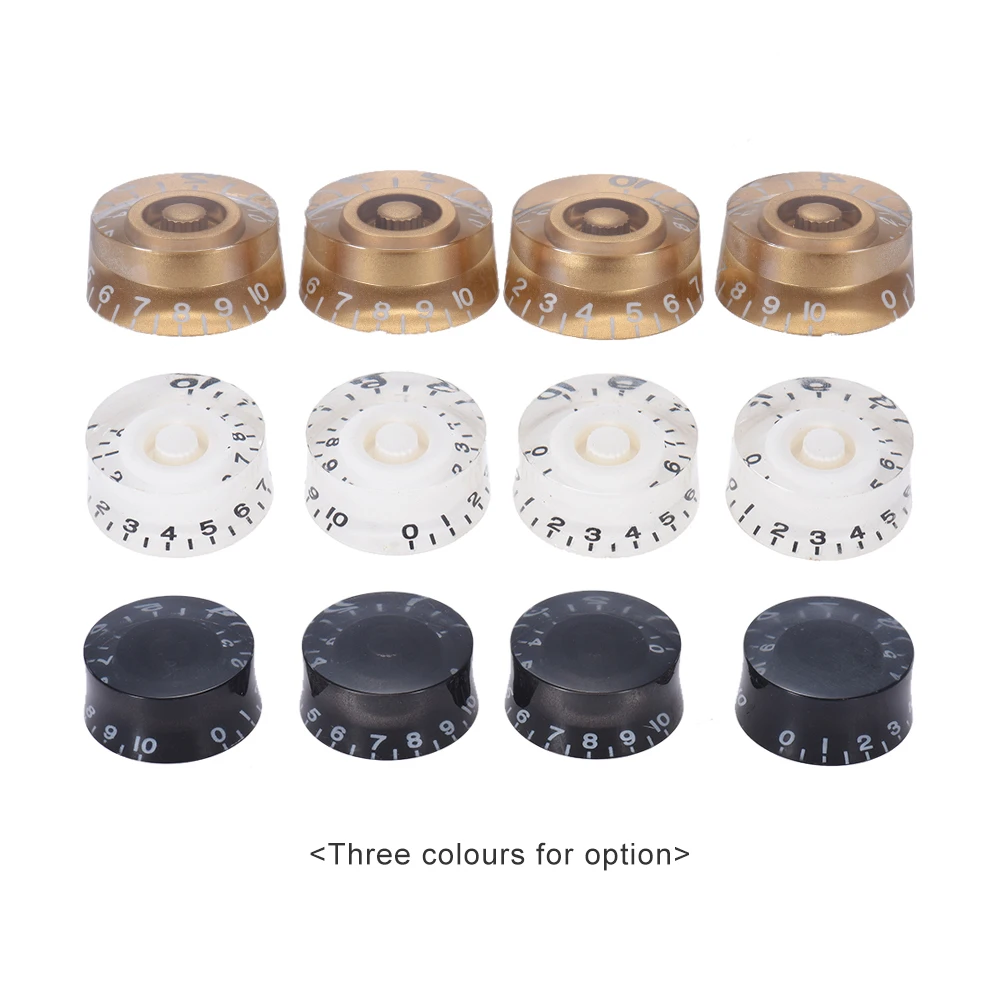 4pcs/lot Guitar Knobs Speed Control Volume Tone for Guitar Guitarra Replacement Electric Guitar