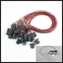 FSYLX удлинитель провода жгута проводов кабель для VW Golf 6 GTI Jetta MK5 MK6 Tiguan Passat B6 Scirocco светодиодный сигнальный светильник для двери автомобиля