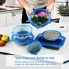 Tapas elásticas de silicona reutilizables, tapa Universal de silicona para envolver alimentos, cuenco, olla, cocina, 6 uds. ► Foto 2/6