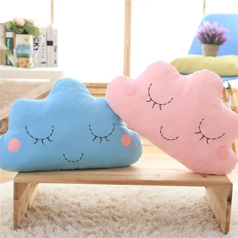 Buy 30*50cm Smiling Cloud Pillow Soft Stuffed Baby