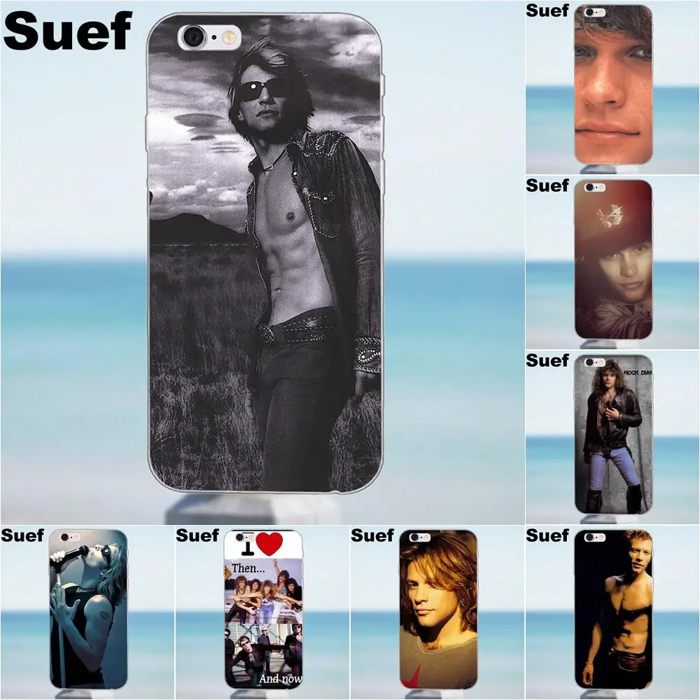 Suef Popular Jon Bon Jovi Soft Case For iPhone 4 4S 5 5S