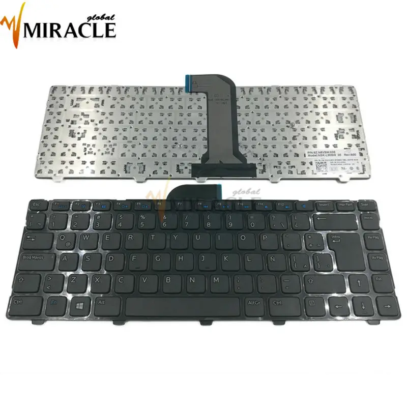 

Repair You Life Laptop keyboard for Dell for Inspiron 14(3421) 14R(5421) 3437 5437 3440 black LA Latin layout Original and New