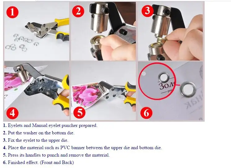 Мини перфоратор для ручного прессования плоскогубцы отверстий #4 (10 5 мм) постеры