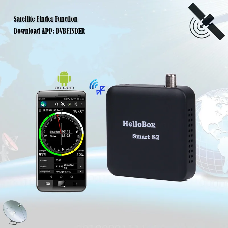satellite finder function