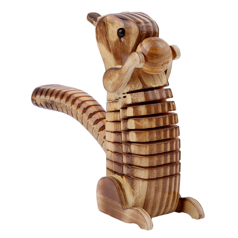 

2018 New Design Simulation Tortoise Squirrel Shape Model High Quality Wooden Animal Model Home Office Decoration Accessories