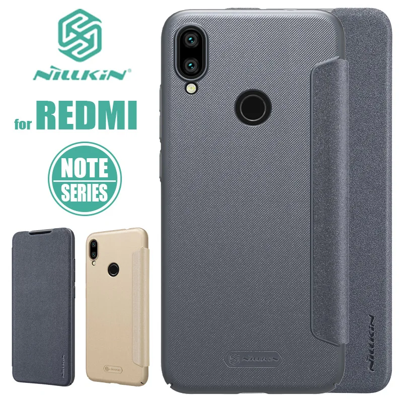 Для Xiaomi Redmi Note 8 7 6 5 Pro чехол NILLKIN роскошный Флип кожаный чехол для телефона для Redmi Note 8 7 6 5 Pro задняя крышка