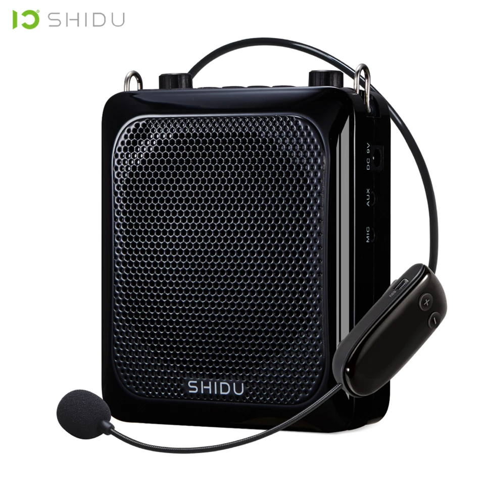 SHIDU 25 Вт ультра портативный мини аудио Bluetooth динамик запись UHF беспроводной