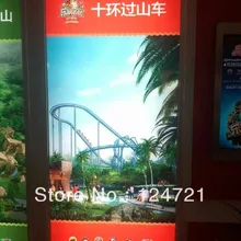 СВЕТОДИОДНАЯ Рекламная Панель меню, Алюминиевая СВЕТОДИОДНАЯ световая коробка 600 мм x 1200 мм