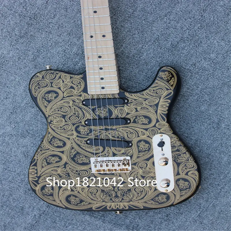 

China electric guitar wholesale. gold accessory lace top electric guitar free shipping
