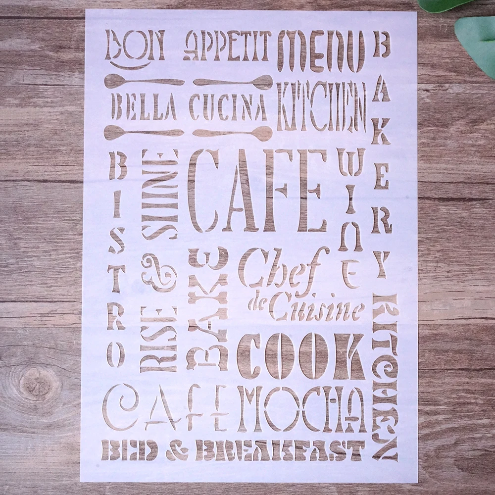 

A4 Size DIY Craft Layering Stencils For Walls Painting Scrapbooking Stamping Stamp Album Decorative Embossing Paper Card