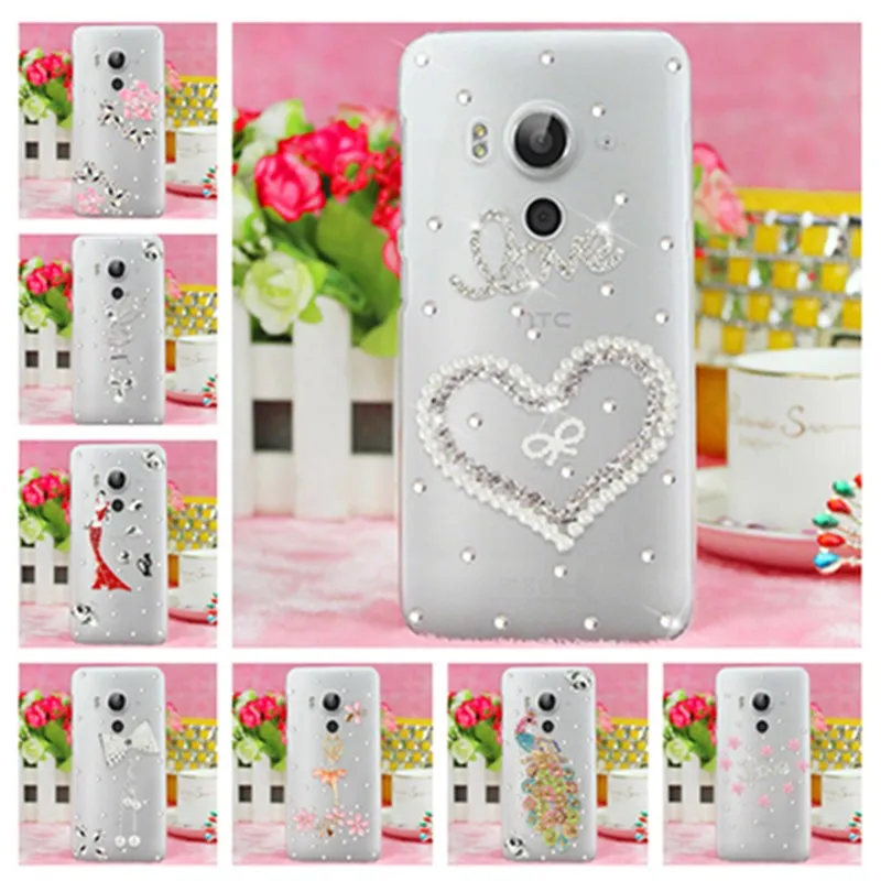 For HTC Desire 12 plus Bling Diamond Mobile Phone Cover Case for U12 Plus U12+ U Play Ultra U11 Eyes life 10 One M10 EVO Pro |