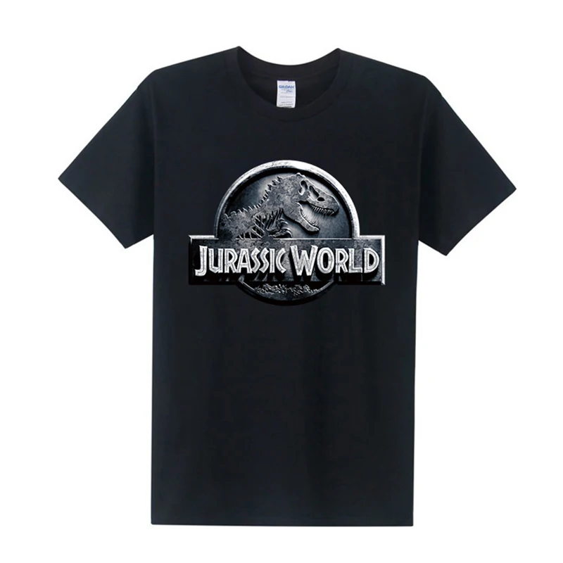 

Summer Jurassic World T Shirt Men /woman cotton O-neck Cotton Short Sleeve dinosaur Tshirt Mans Jurassic Park T-shirt tops Tees